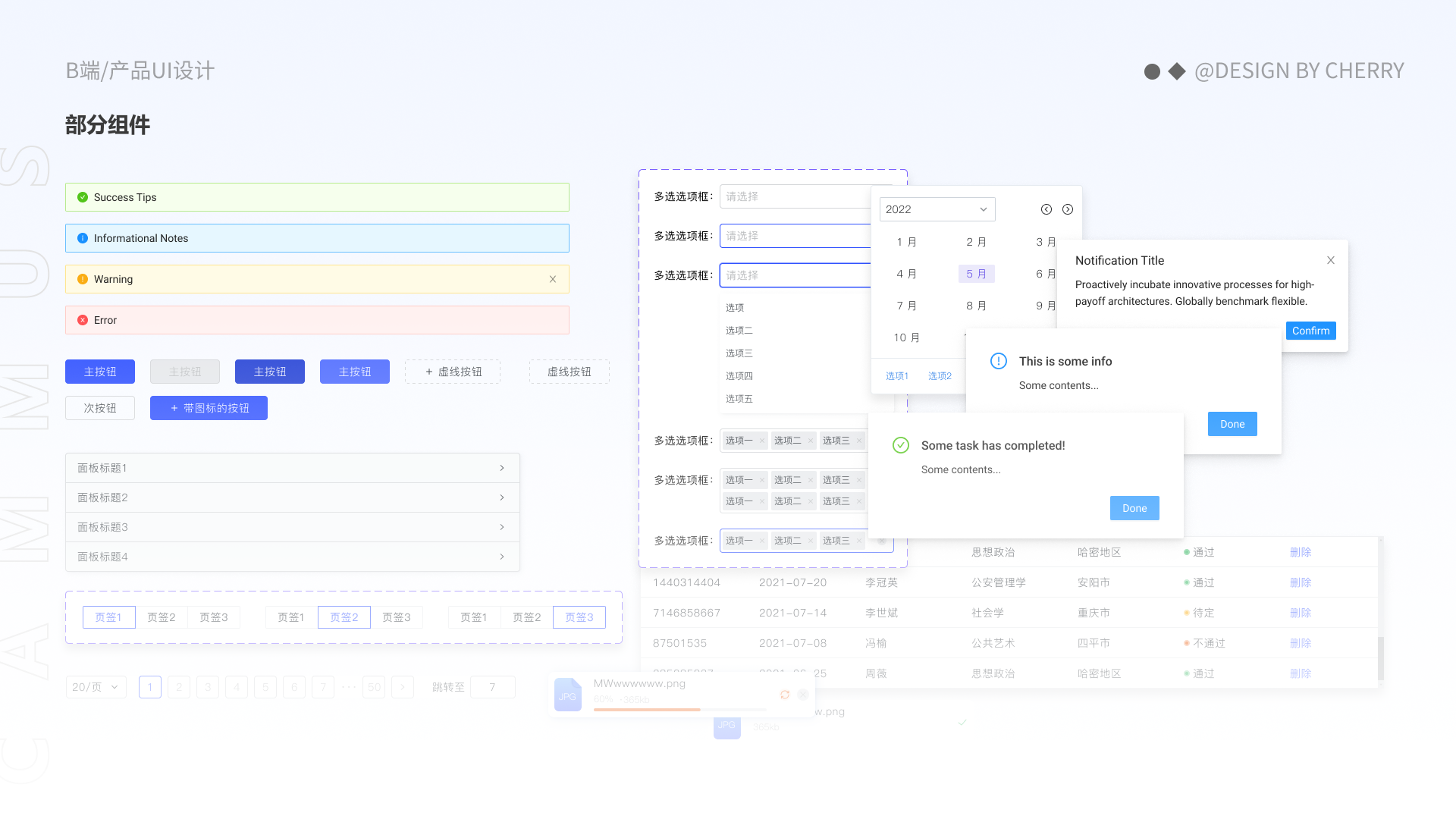 CAMMUS 后台管理系统项目图 05