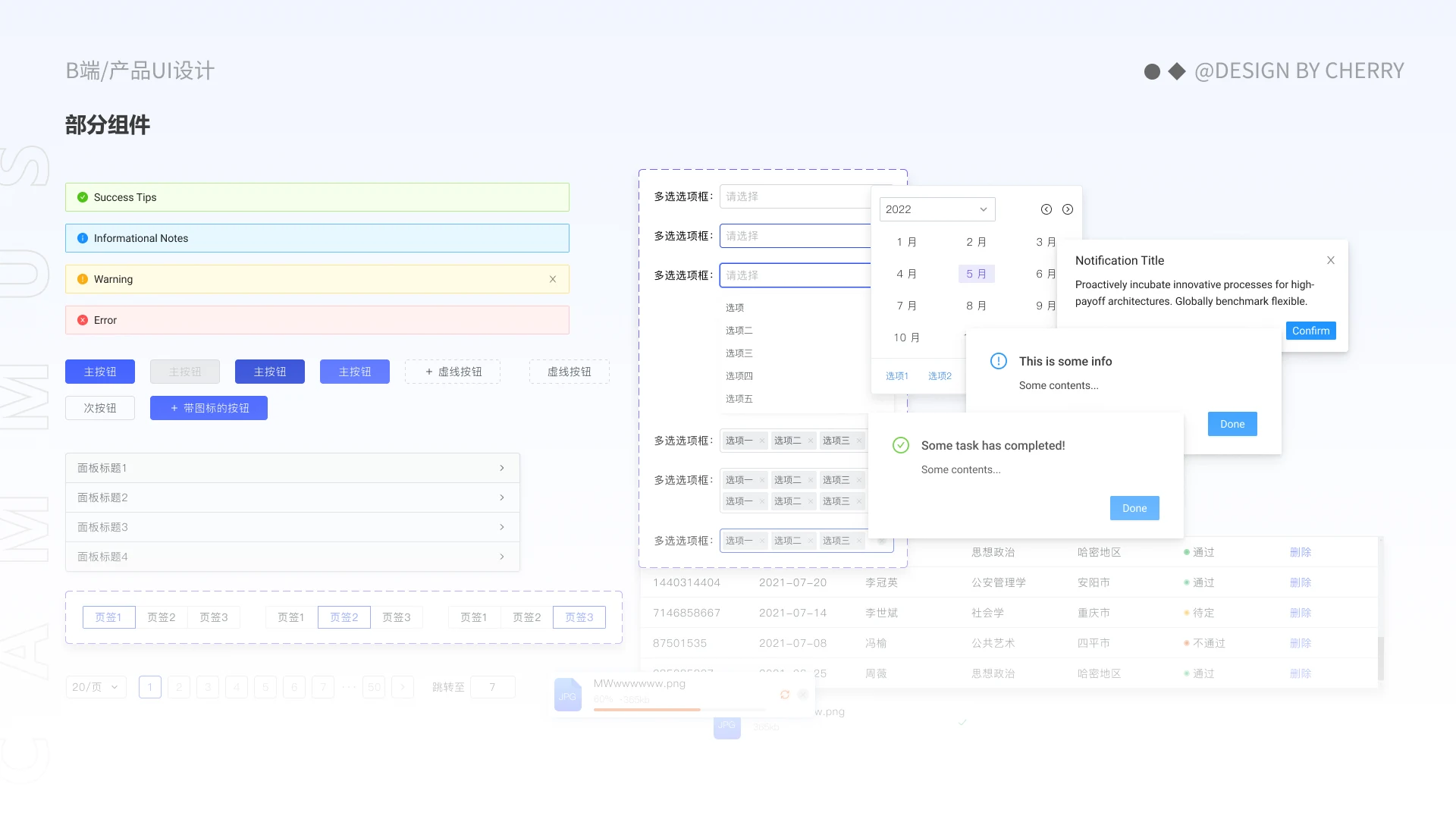 CAMMUS 后台管理系统项目图 05