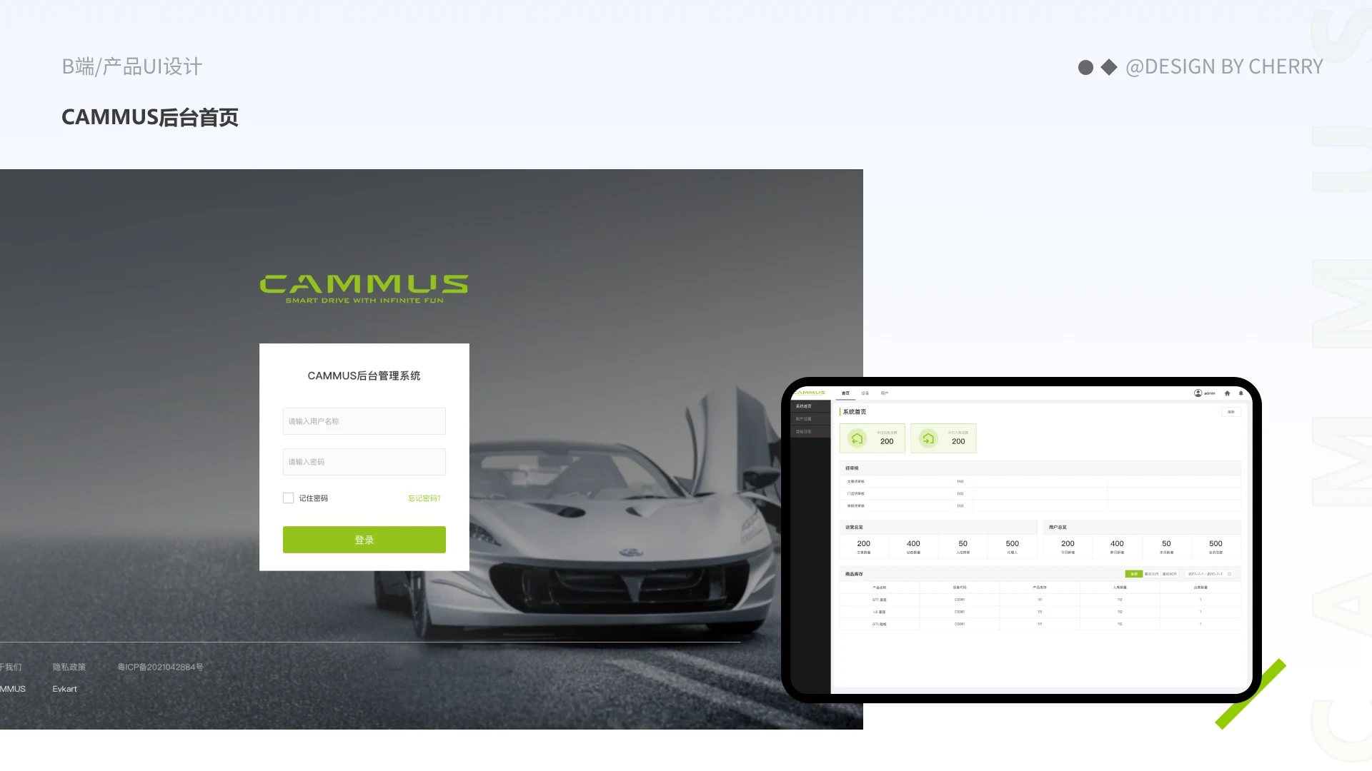 CAMMUS 后台管理系统项目图 06